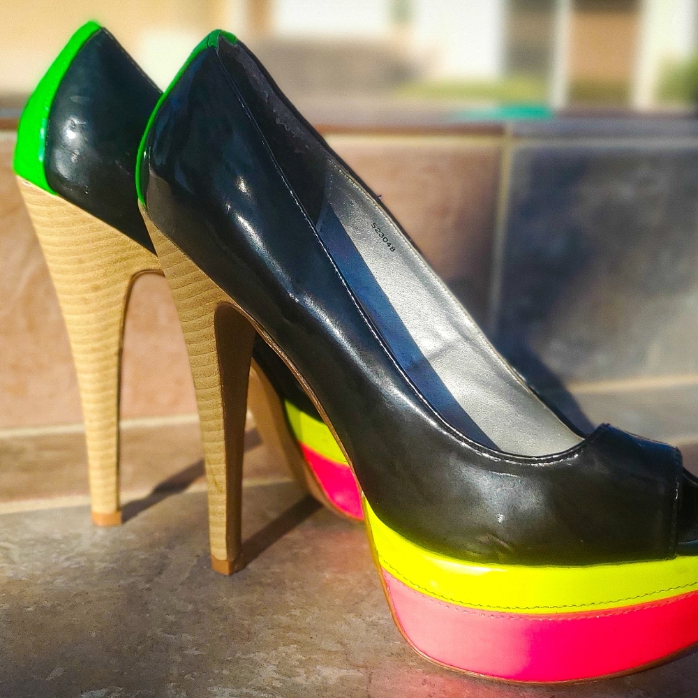 Neon Heels